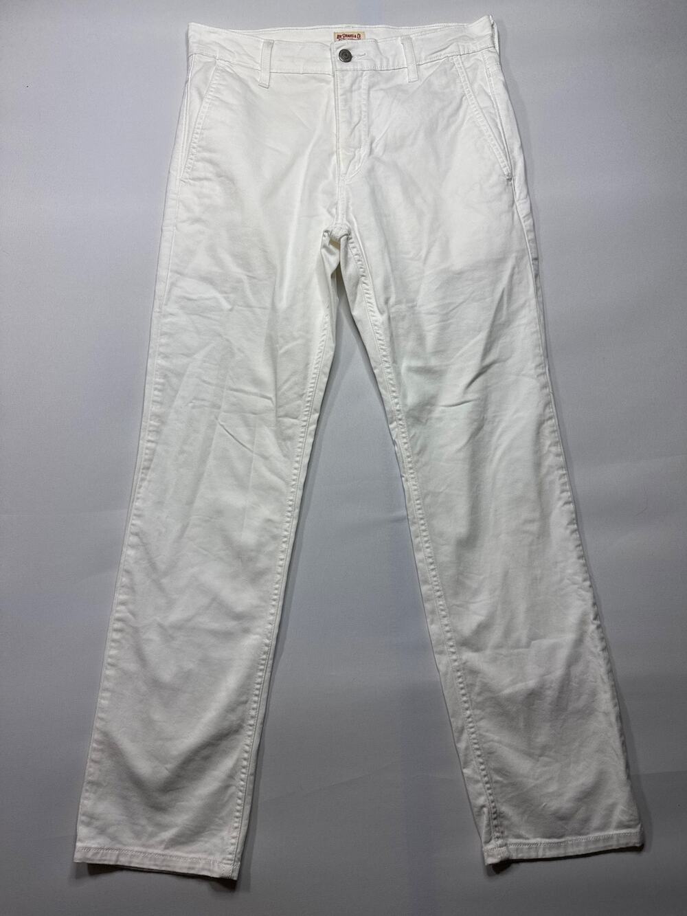 Levi's 511 Men's Slim Fit Hybrid White Trouser Pants - Size 29x30 (30x29)
